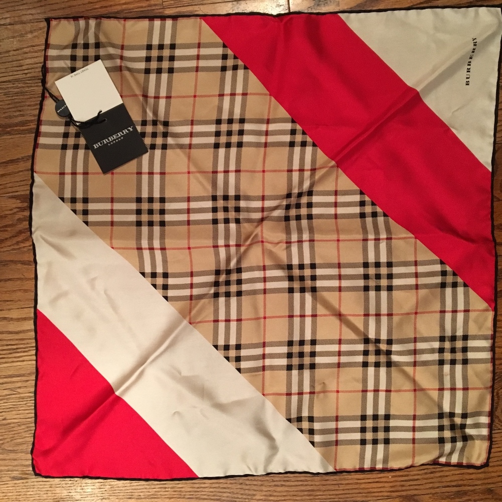 Burberry Silk Square Scarf
